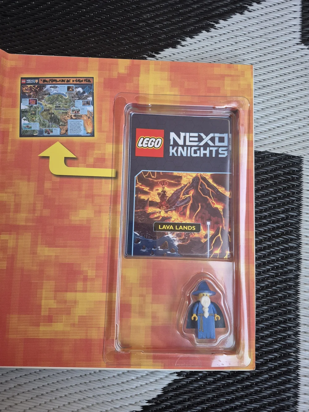 Two LEGO Nexo Knights Books With Minifigures